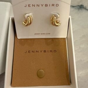 Jenny Bird Gold Mini Florence Hoops